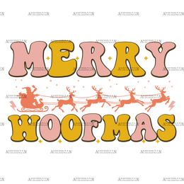 Merry Woofma-2 DTF Transfer