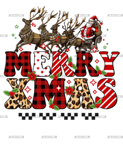 Merry Xmas-2 DTF Transfer