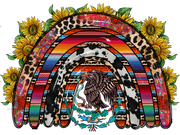 Mexican Rainbow Dtf Transfer