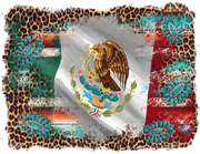 Mexico Gemstone Leopard Dtf Transfer