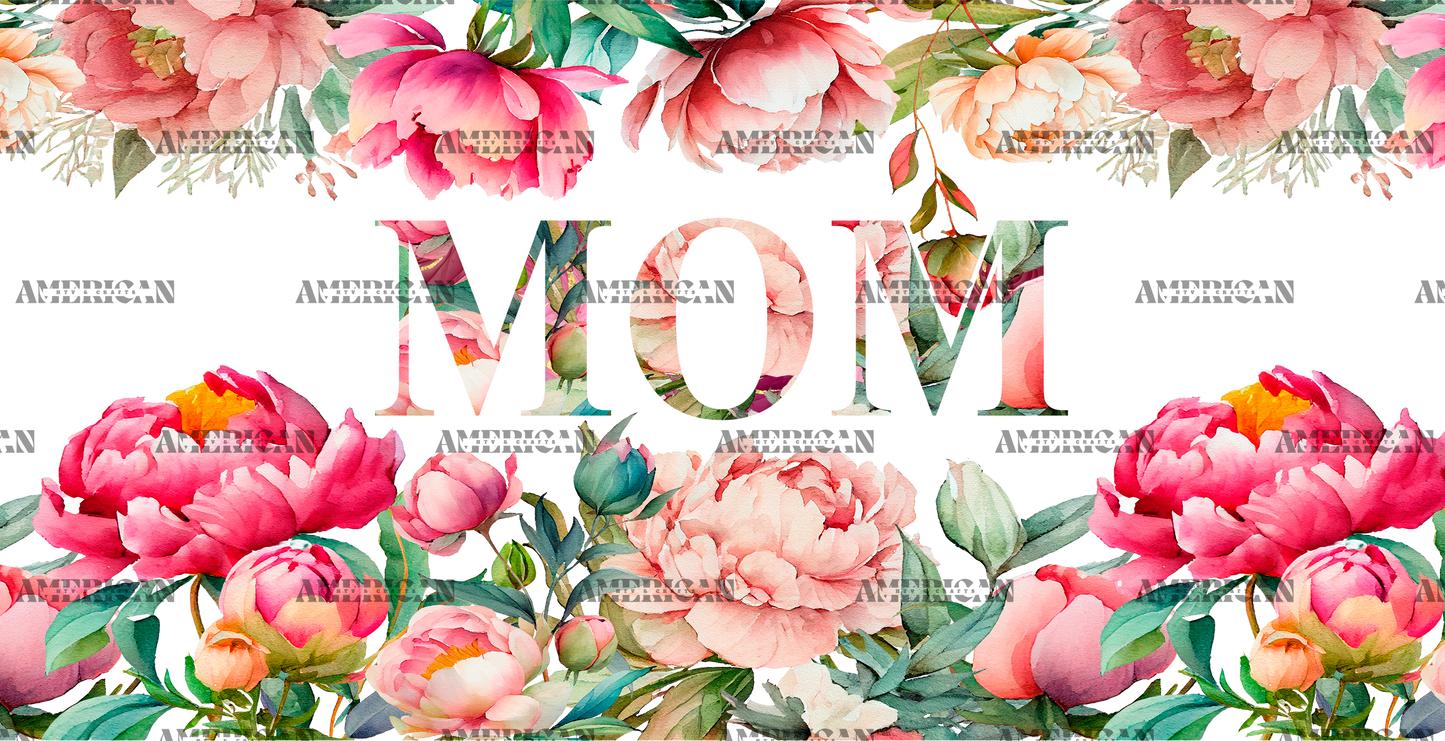 Mom Floral-1 UV DTF Transfer