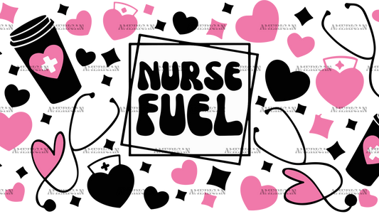 Nurse Fuel-1 UV DTF Transfer