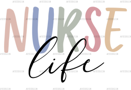 Nurse Life-3 DTF Transfer