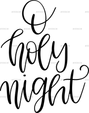 O Holy Night DTF Transfer
