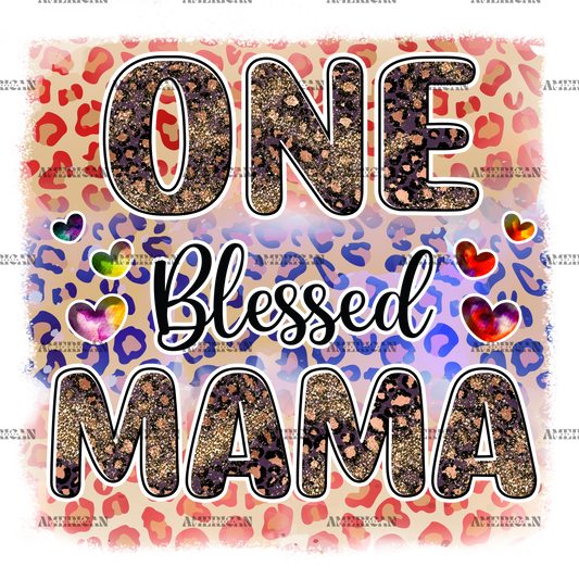 One Blessed Mama DTF Transfer