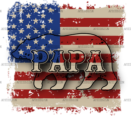 Papa Bear DTF Transfer