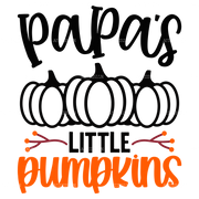 Papa's Little Pumpkins DTF Transfer