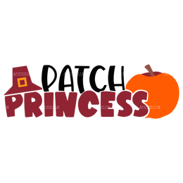 Patch Princess DTF Transfer