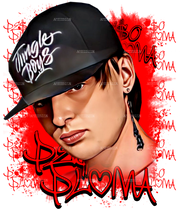 Peso Pluma Red Dtf Transfer