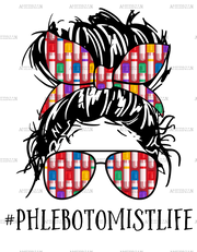 Phlebotomist Life DTF Transfer