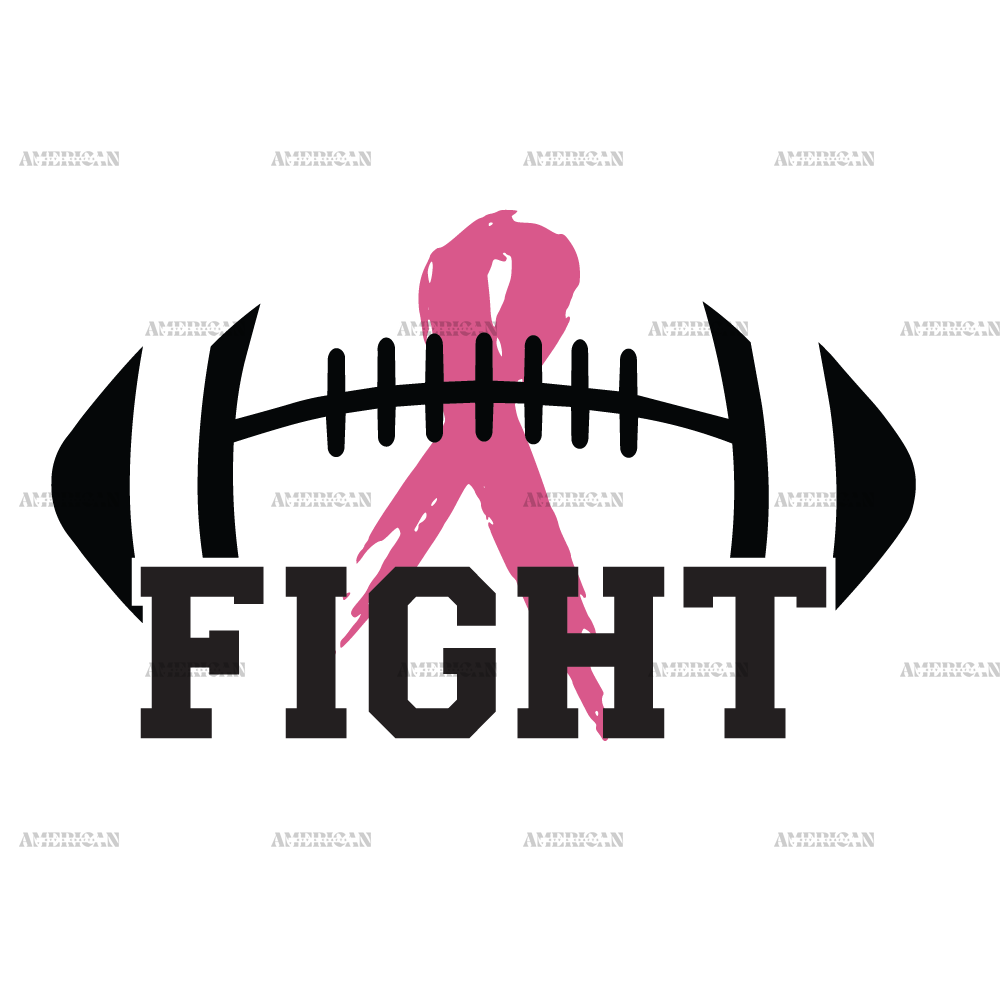 Pink Out Flag Front DTF Transfer