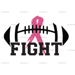 Pink Out Flag Front DTF Transfer