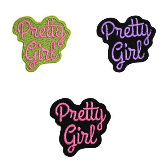 Pretty Girl Patch(Small/Embroidery)