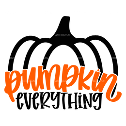 Pumpkin Everything DTF Transfer