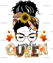Pumpkin Queen DTF Transfer