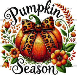 Pumpkin Season-11 DTF Transfer