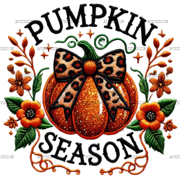 Pumpkin Season-12 DTF Transfer