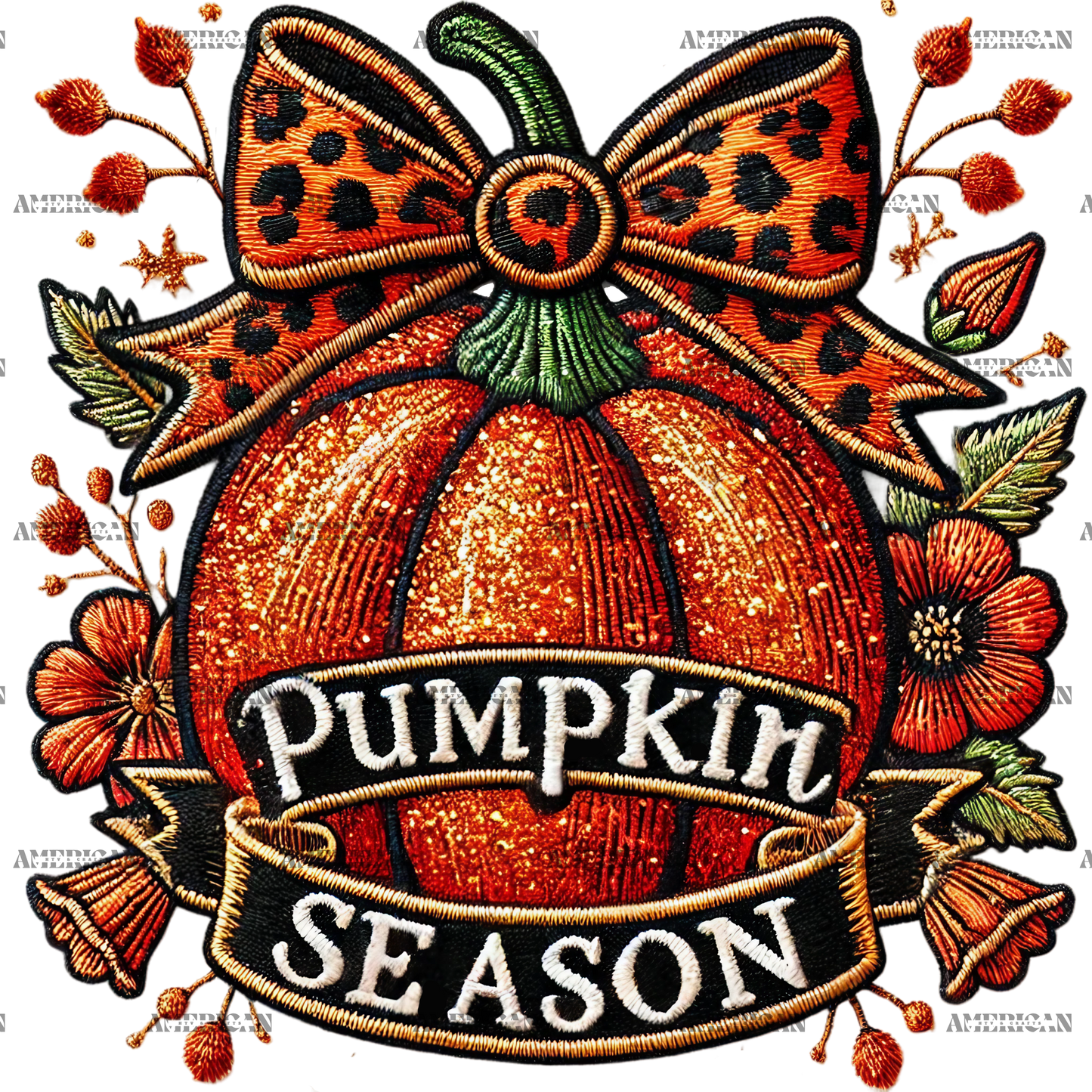 Pumpkin Season-13 DTF Transfer