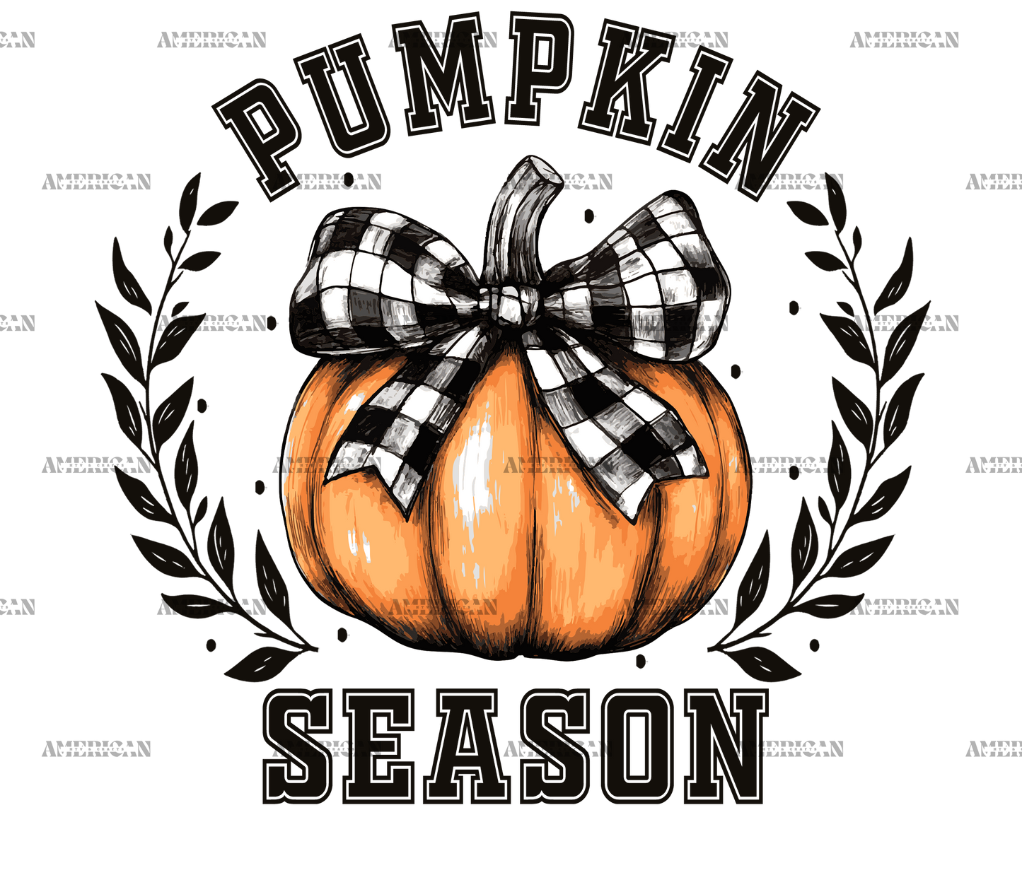 Pumpkin Season-14 DTF Transfer