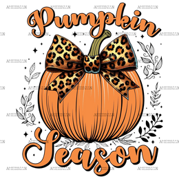 Pumpkin Season-4 DTF Transfer