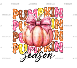 Pumpkin Season-9 DTF Transfer