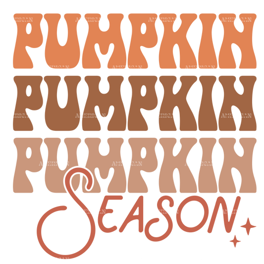 Pumpkin Season DTF Transfer