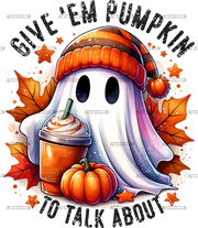 Pumpkin To Talk About-2 DTF Transfer