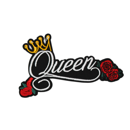 Queen Red Roses Patch (Small/Embroidery)