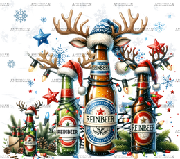 Reinbeer Christmas DTF Transfer