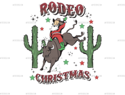 Rodeo Christmas DTF Transfer