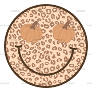 Smiley Fall DTF Transfer