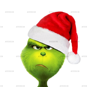 Sad Grinch DTF Transfer