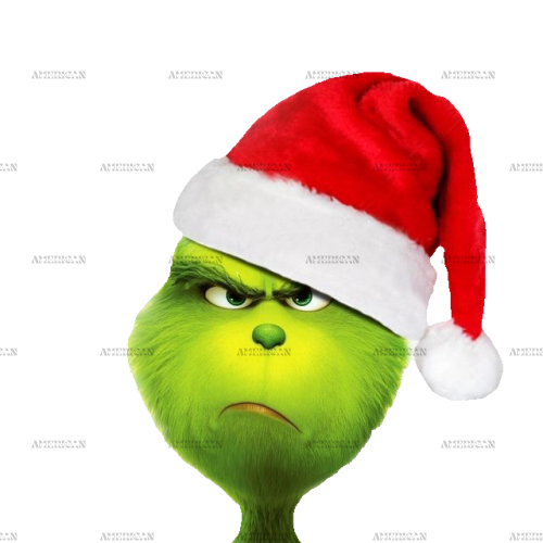 Sad Grinch DTF Transfer