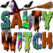 Salty Witch DTF Transfer