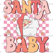 Santa-Baby-10 DTF Transfer
