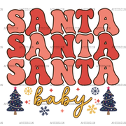 Santa-Baby-11 DTF Transfer