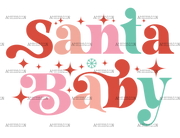 Santa-Baby-7 DTF Transfer
