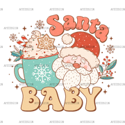 Santa-Baby-9 DTF Transfer