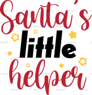 Santas Little Helper DTF Transfer