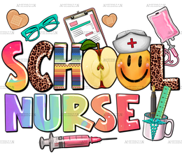 School Nurse DTF Transfer