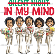 Silent Night In My Mind DTF Transfer