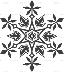 Snowflake DTF Transfer