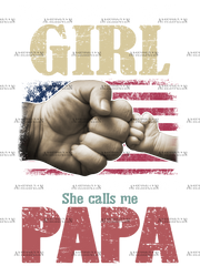 So There Is This Girl Papa DTF Transfer