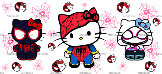 Spider Kitty-1 UV DTF Transfer