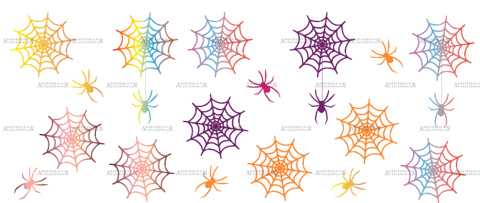 Spider Web UV DTF Transfer