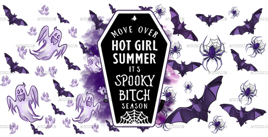 Spooky Bitch Season UV DTF Transfer