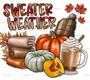 Sweater Weather DTF Transfer