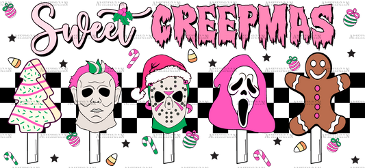 Sweet Creepmas UV DTF Transfer