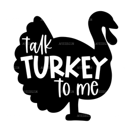 Talk Turkey To Me-1 DTF Transfer