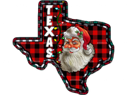 Texas Christmas DTF Transfer
